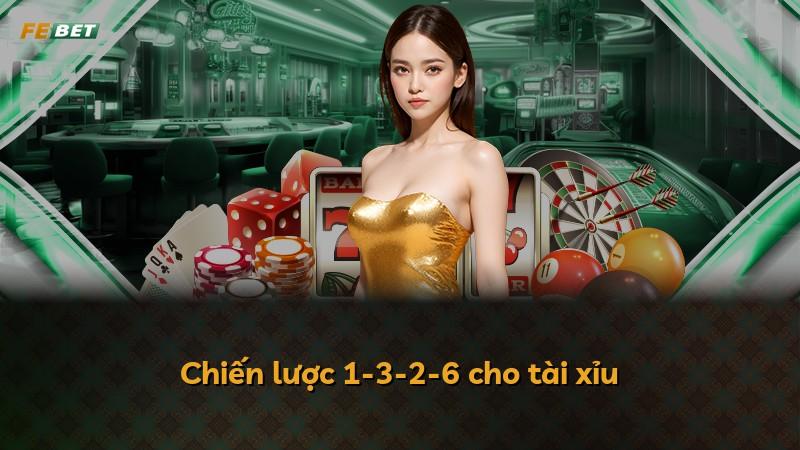 Chiến lược 1-3-2-6 cho tài xỉu