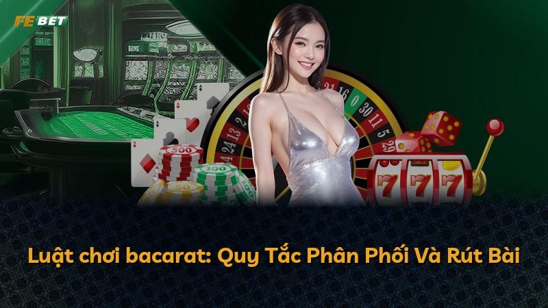 Luật chơi bacarat: Quy Tắc Phân Phối Và Rút Bài
