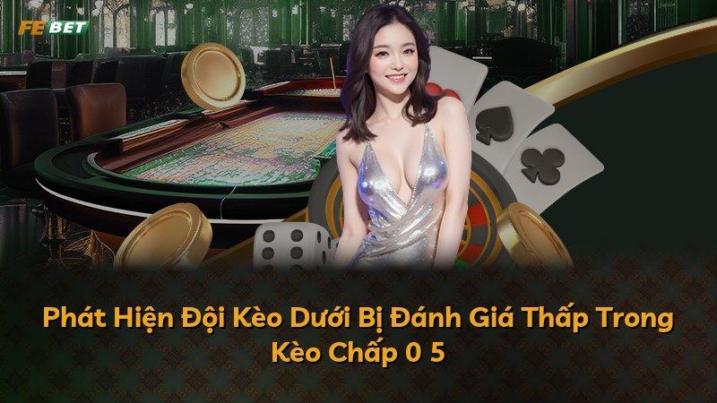 Phát Hiện Đội Kèo Dưới Bị Đánh Giá Thấp Trong Kèo Chấp 0 5