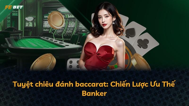 Tuyệt chiêu đánh baccarat: Chiến Lược Ưu Thế Banker
