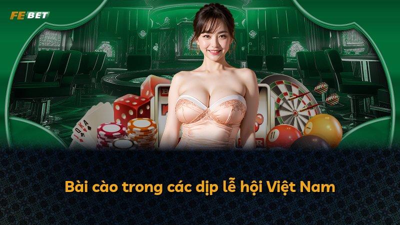 Bài cào trong các dịp lễ hội Việt Nam