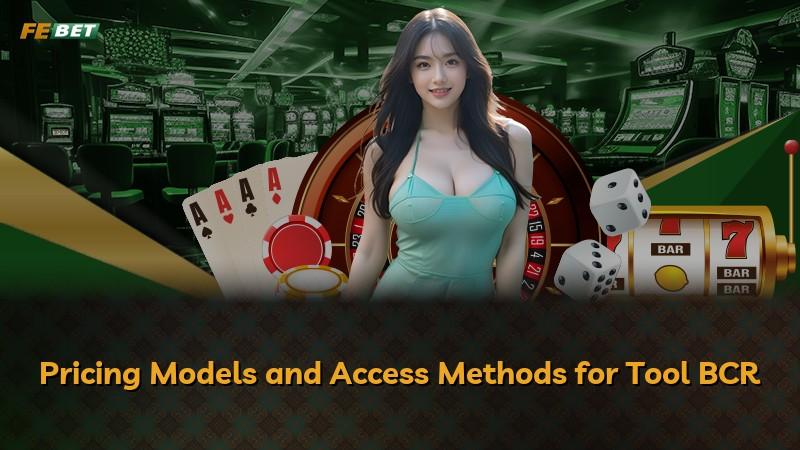 Pricing Models and Access Methods for Tool BCR
