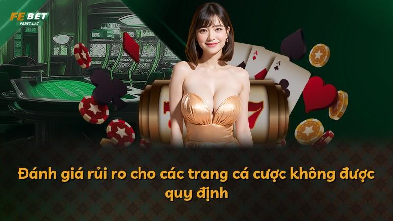 Đánh giá rủi ro cho các trang cá cược không được quy định