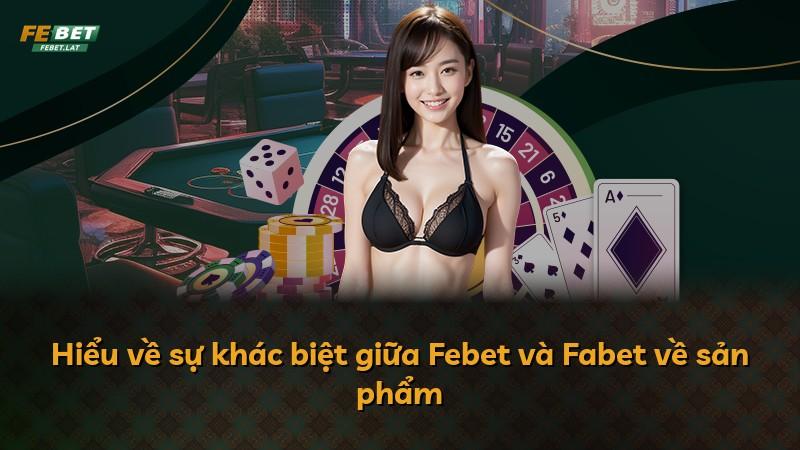 Hiểu về sự khác biệt giữa Febet và Fabet về sản phẩm