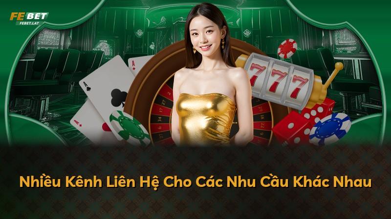 Nhiều Kênh Liên Hệ Cho Các Nhu Cầu Khác Nhau