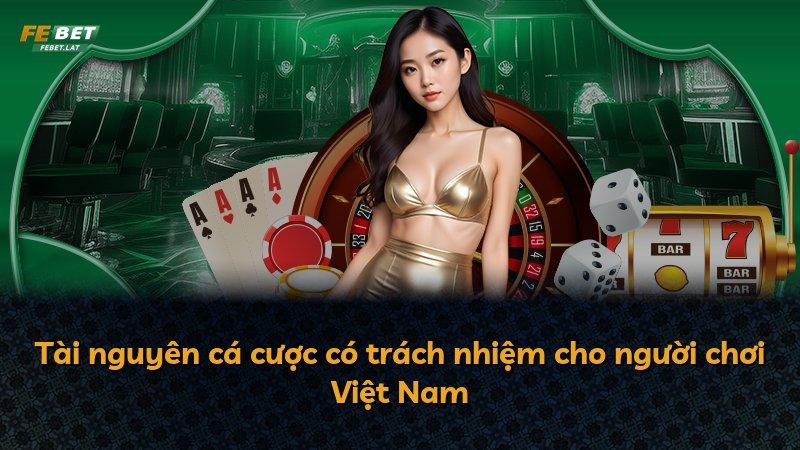 Tài nguyên cá cược có trách nhiệm cho người chơi Việt Nam